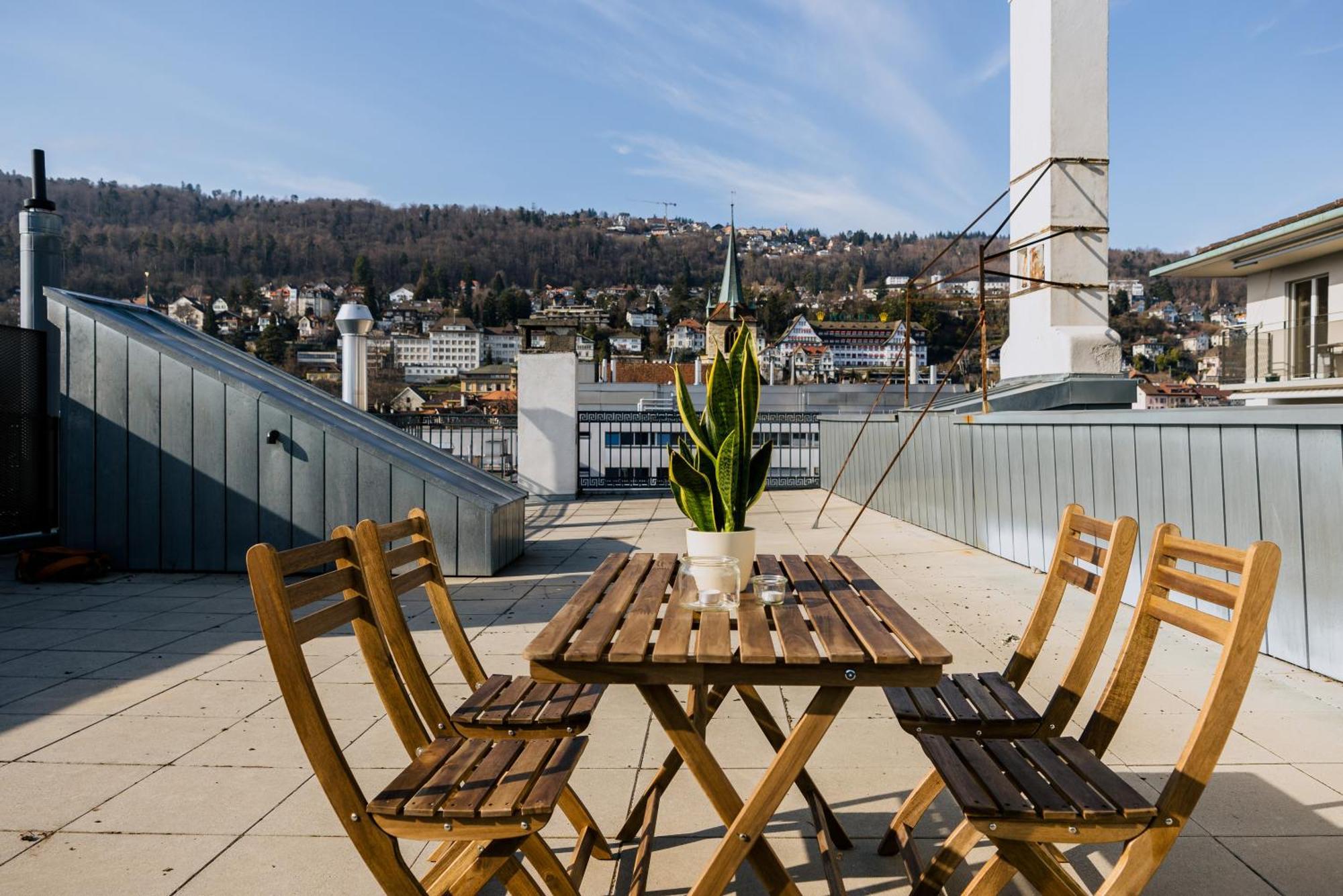 City Apartment With Rooftop Terrace 比尔 外观 照片